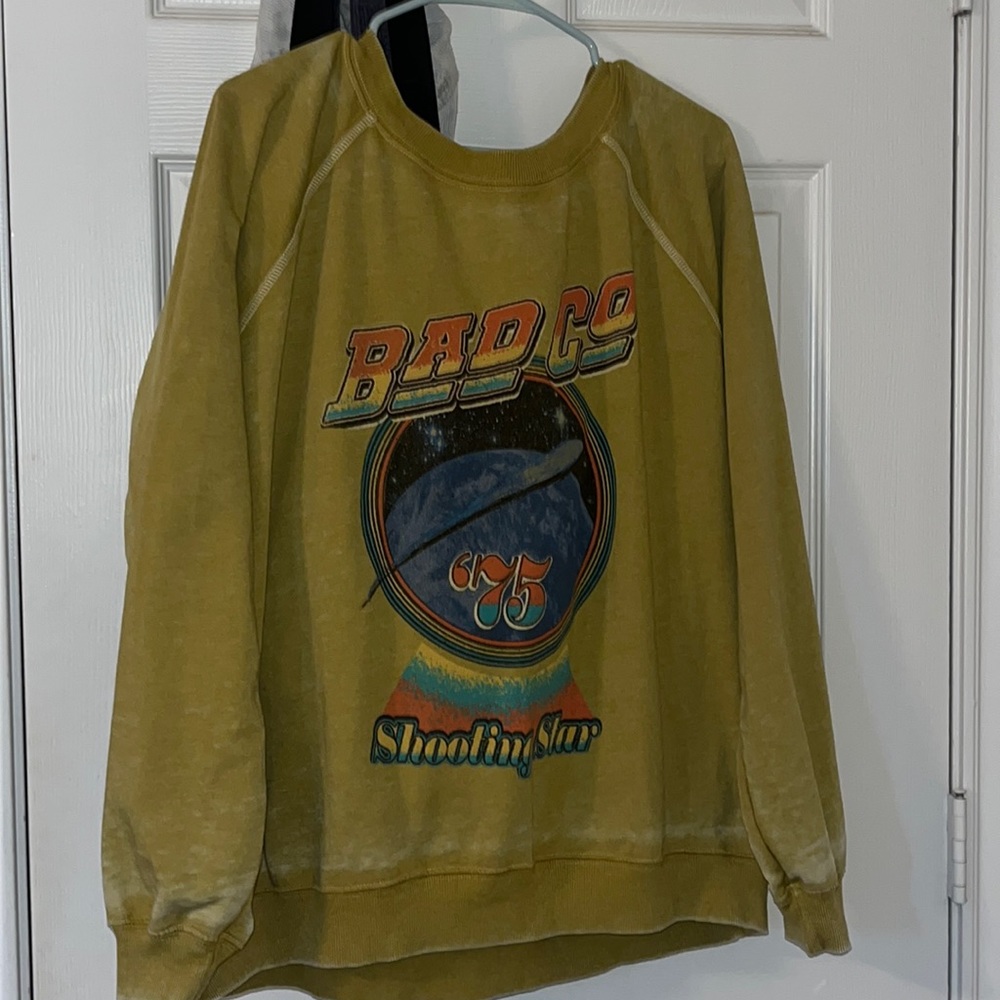 recycled karma shooting star vintage sweatshirt